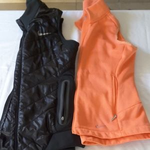 2 women's Nikegolf vests